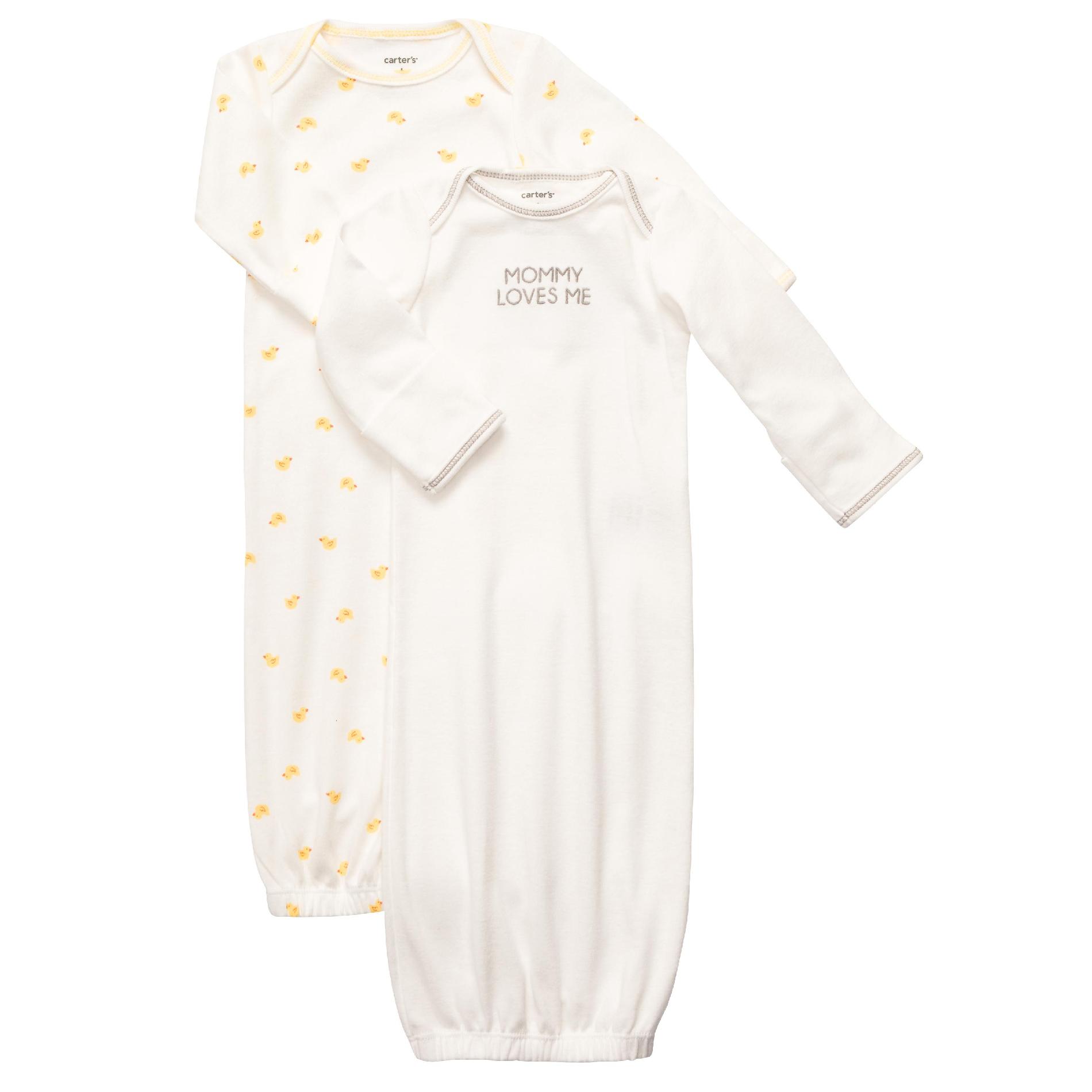 Carter's Infant's 2 Pk Sleeper Gowns - Ducks at Sears.com