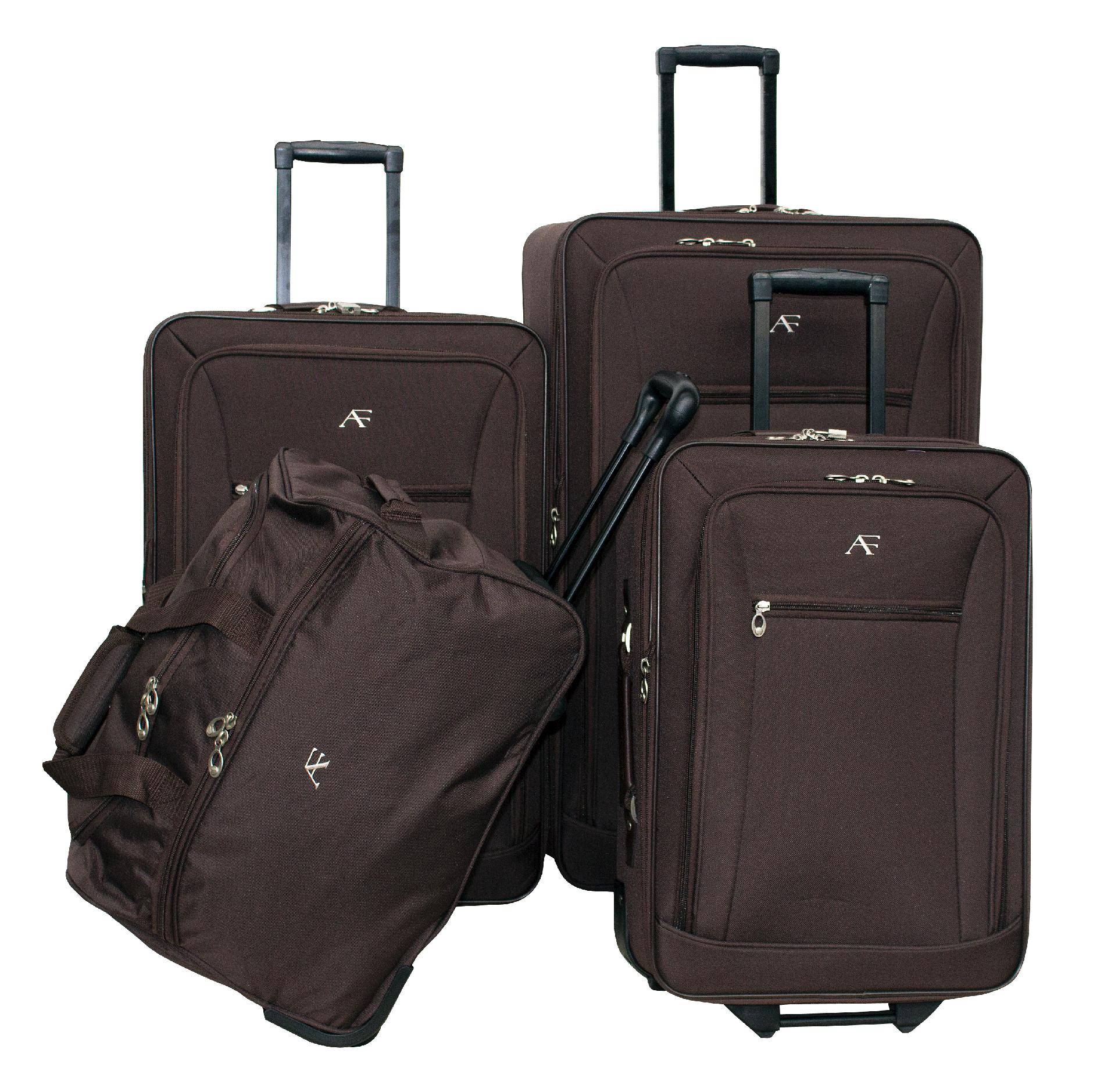 American Flyer Brooklyn Collection 4-Pcs Set in Brown
