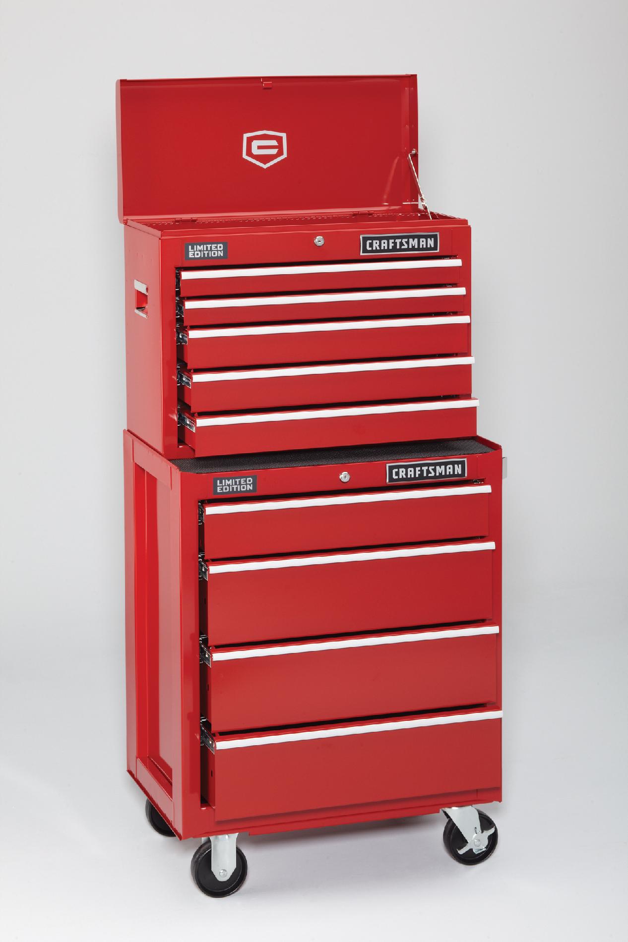 new everyday low price! 9-Drawer Red Ball-Bearing GRIPLATCHฎ Combo - Limited Edition