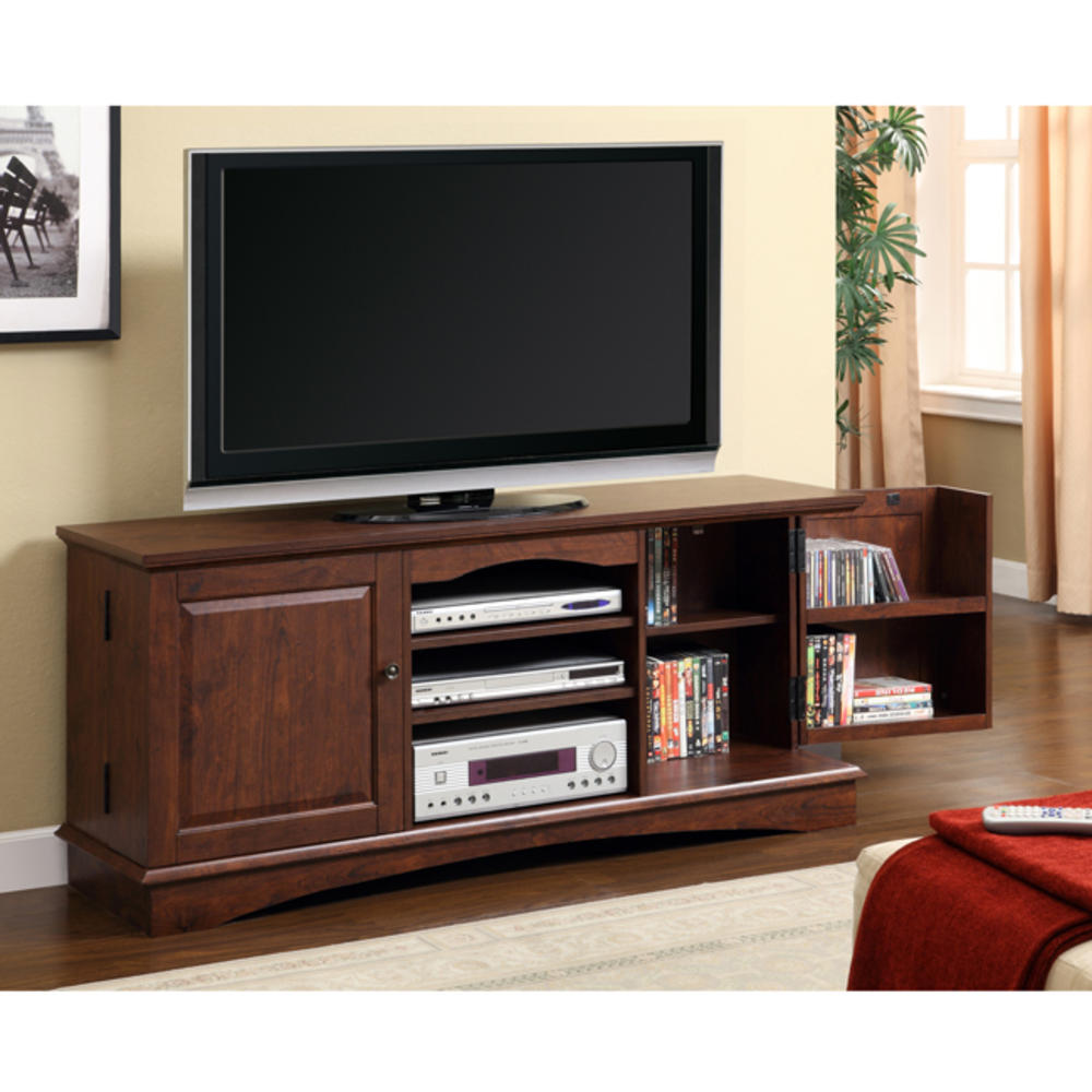 60 in. Brown Wood TV Stand
