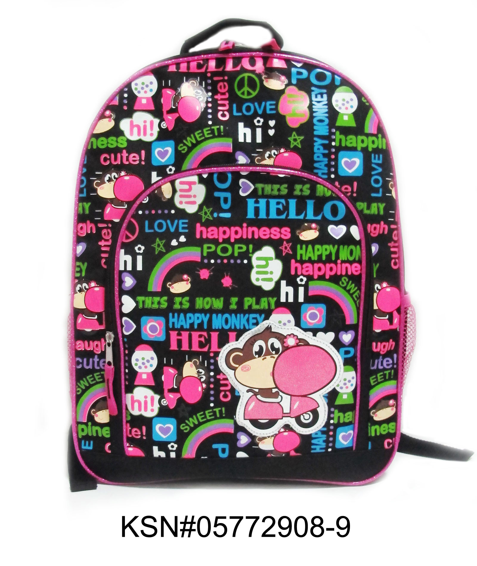 Athletech Girls Backpack - Happy Monkey at Kmart.com