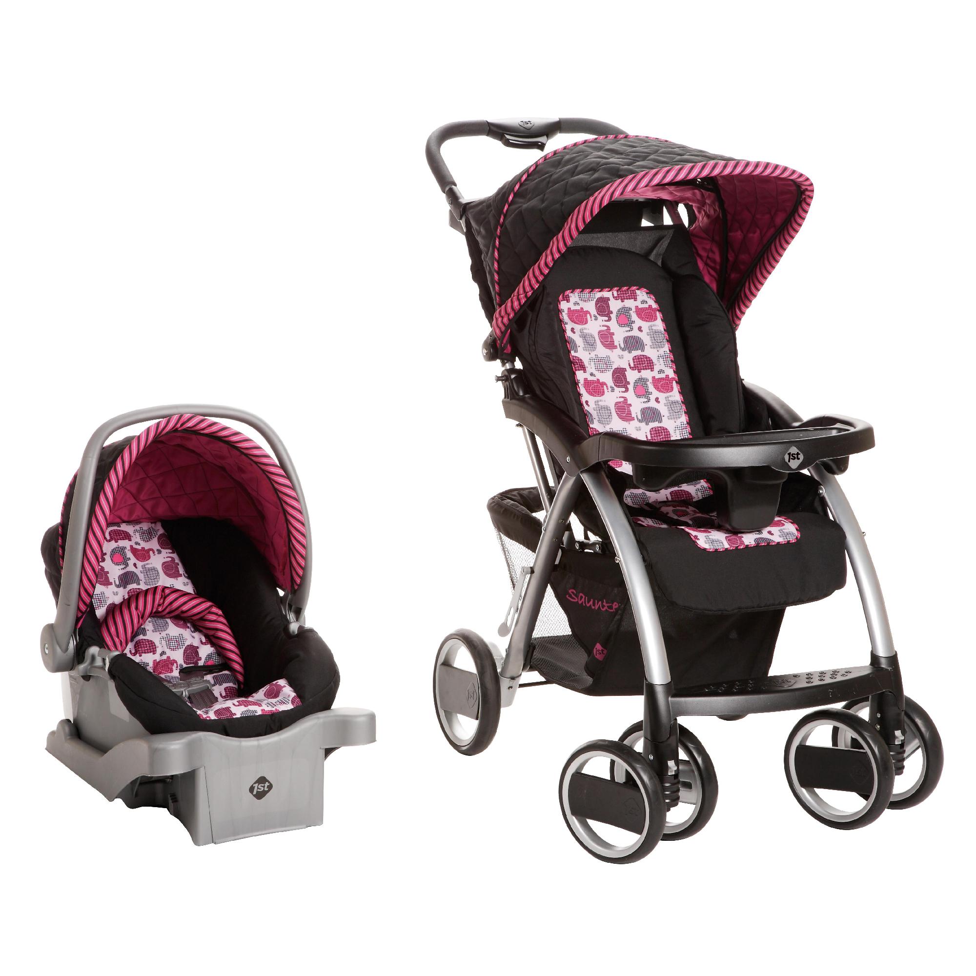 elephant car seat and stroller set