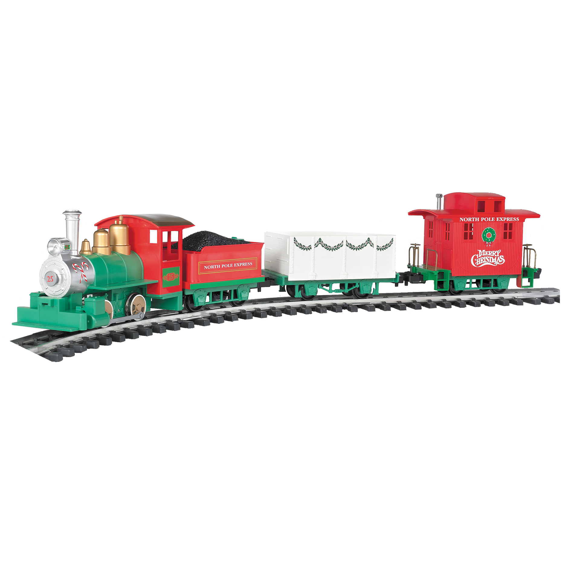 Bachmann Lil Big Haulers North Pole Express Large G Scale Ready To Run 