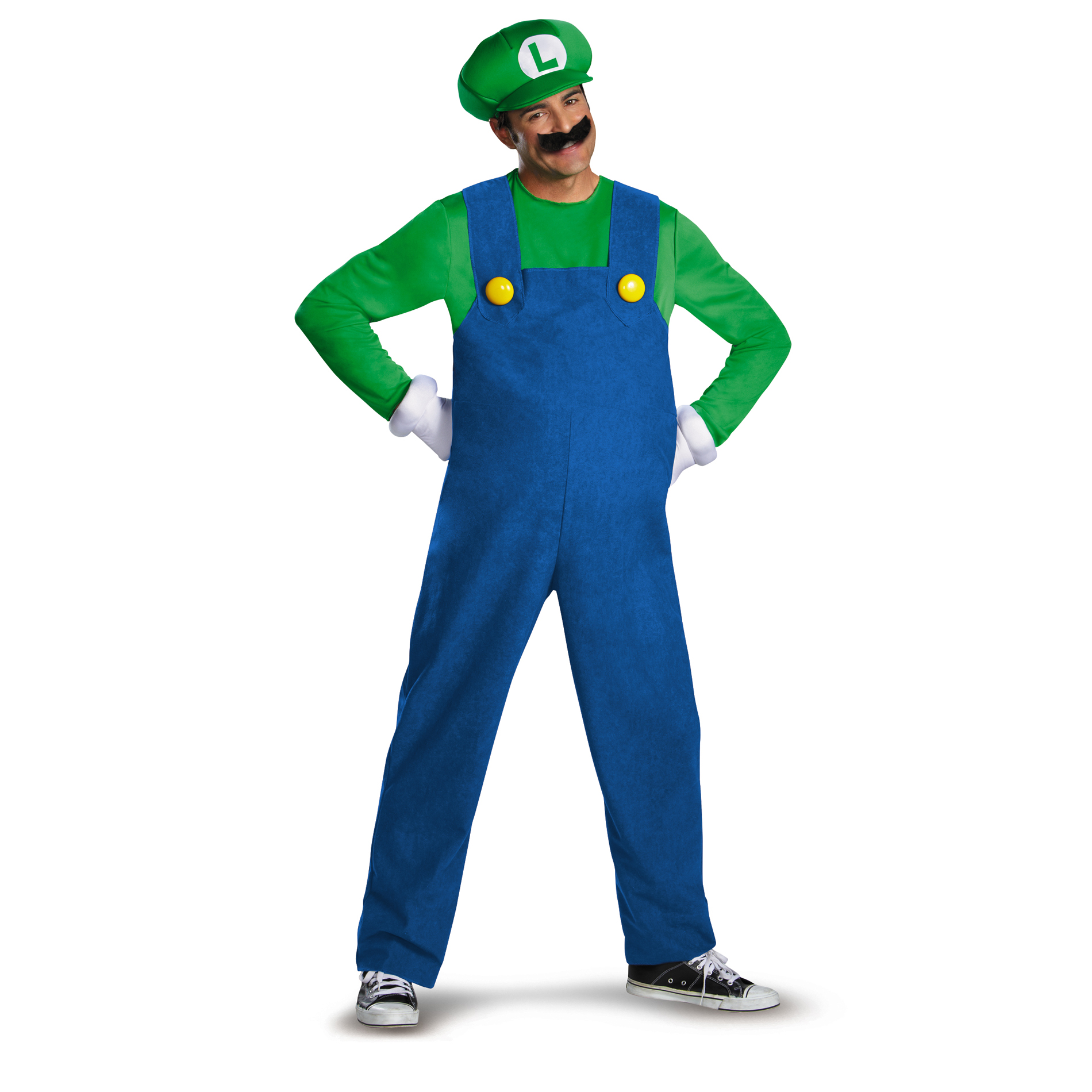 Luigi Men Halloween Costume