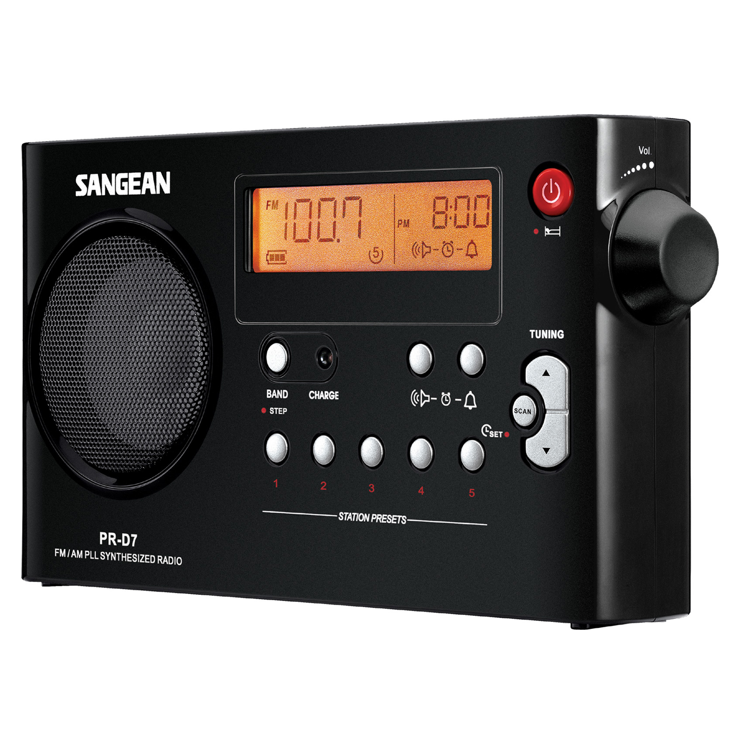 Sangean FM/AM Compact Digital Tuning Portable Receiver