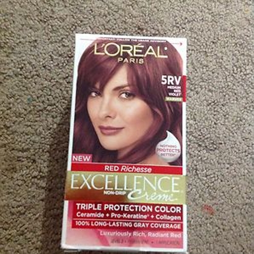 Oreal Paris Excellence Creme Hair Color Medium Red Violet Beauty