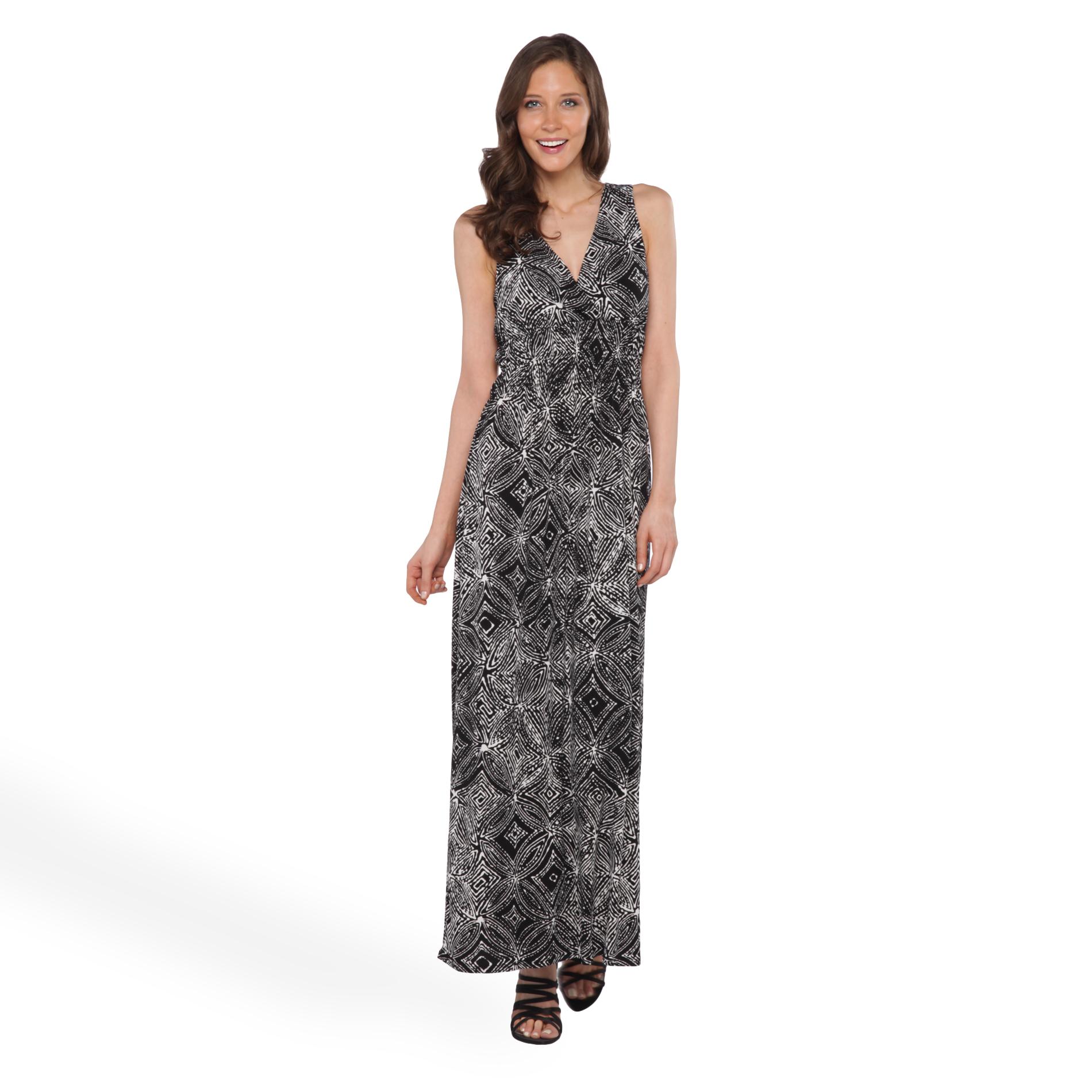 Epilogue Women's Maxi Dress Black/White