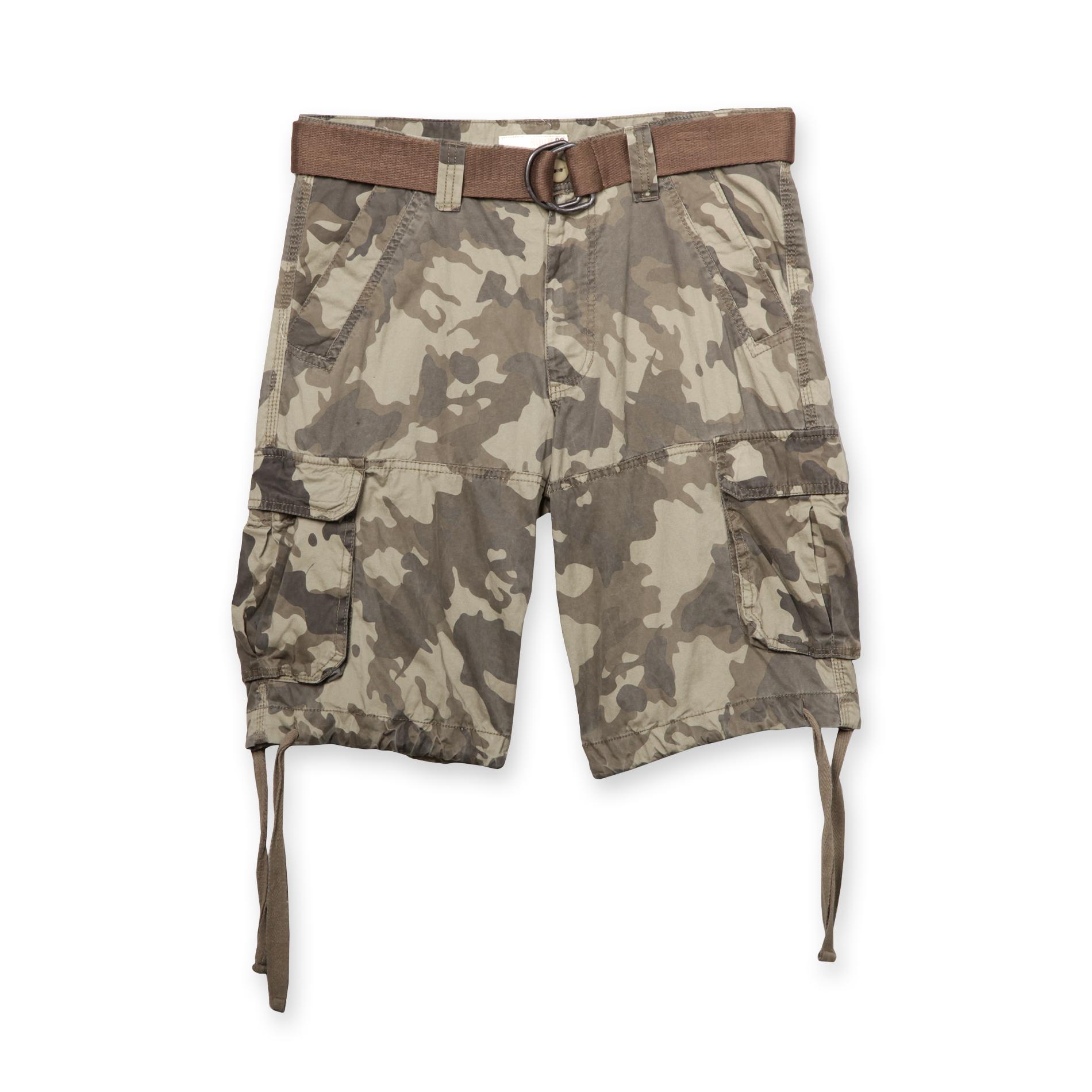 Route 66 Men's Belted Cargo Shorts - Camo at Kmart.com