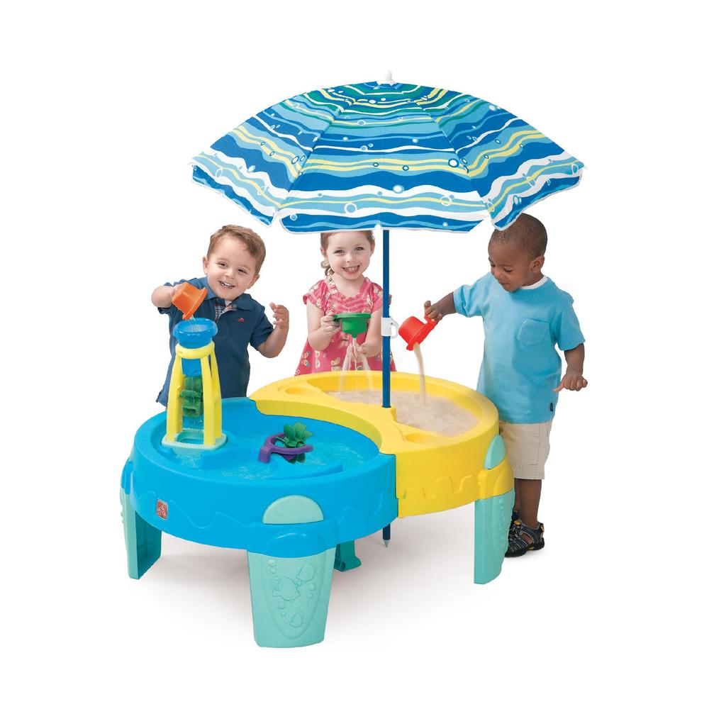 Shady Oasis Sand & Water Play Table