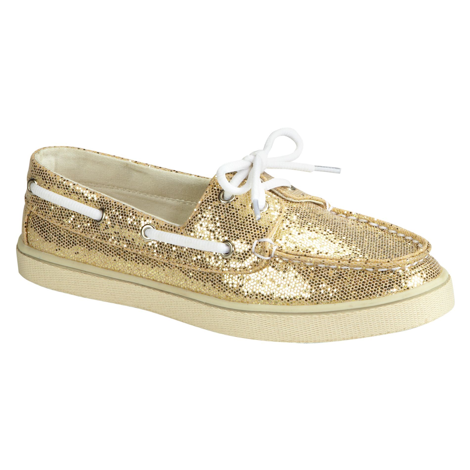 Bongo Women's Edge Boat Shoe - Gold at Kmart.com