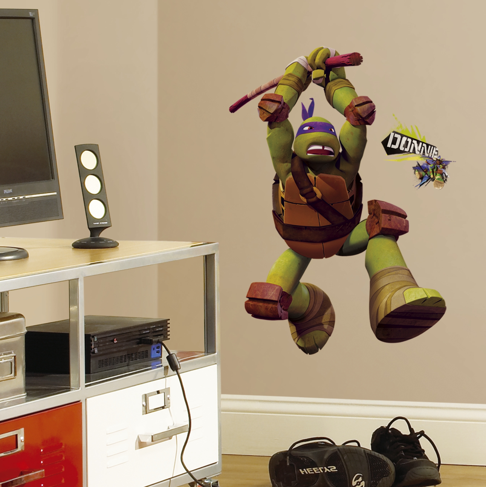 RoomMates Teenage Mutant Ninja Turtles Don Peel & Stick Giant Wall Decals at Kmart.com