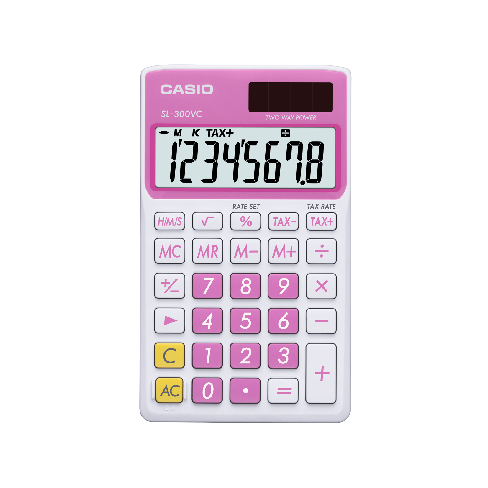 Casio Calculator SL-300VC Pink at mygofer.com