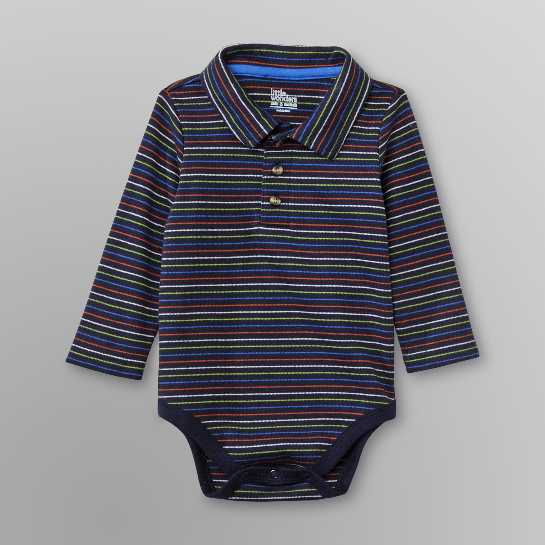 Little Wonders Infant Boy's Long-Sleeve Bodysuit - Striped at Sears.com