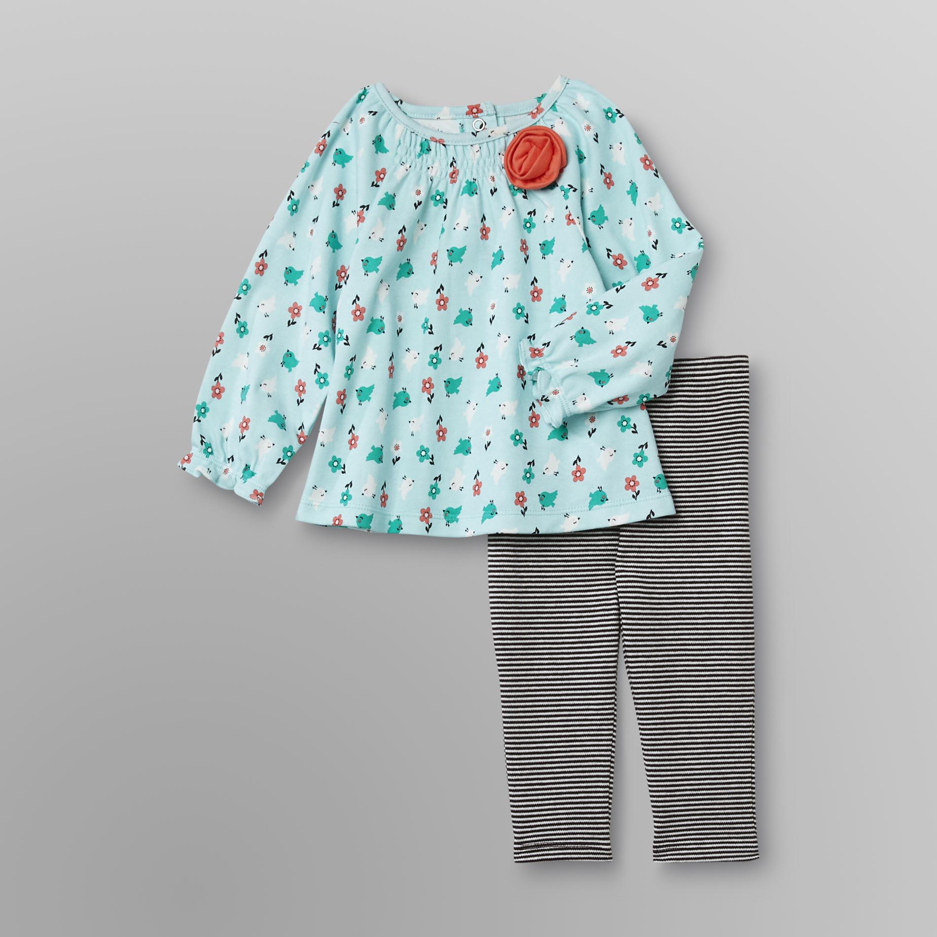 Little Wonders Infant Girl's Tunic Top & Leggings - Floral at Sears.com