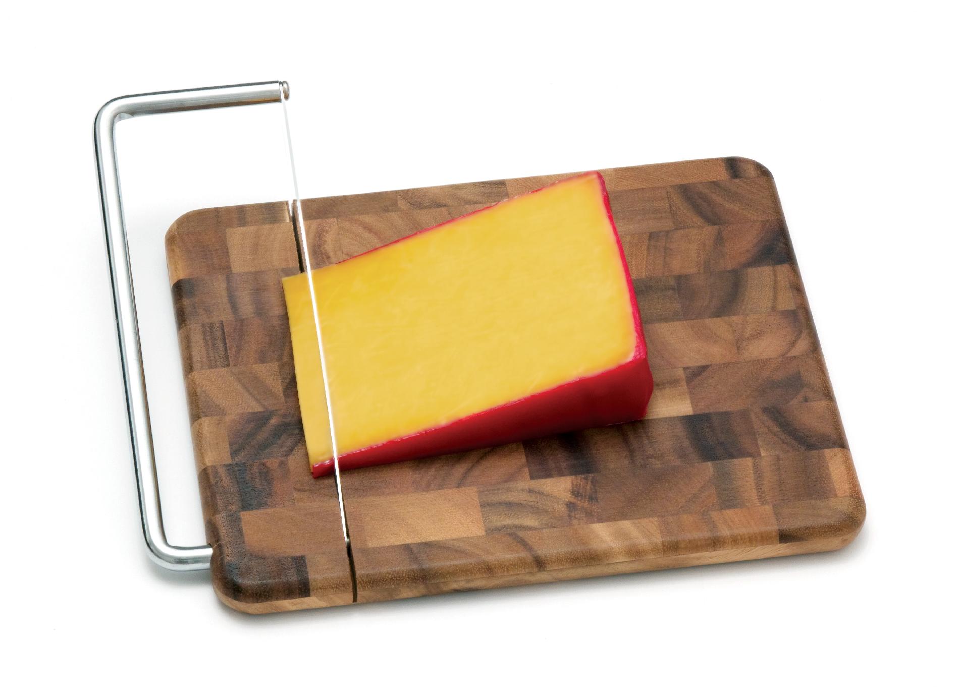 Lipper International Acacia End Grain Cheese Slicer Brown by Lipper International