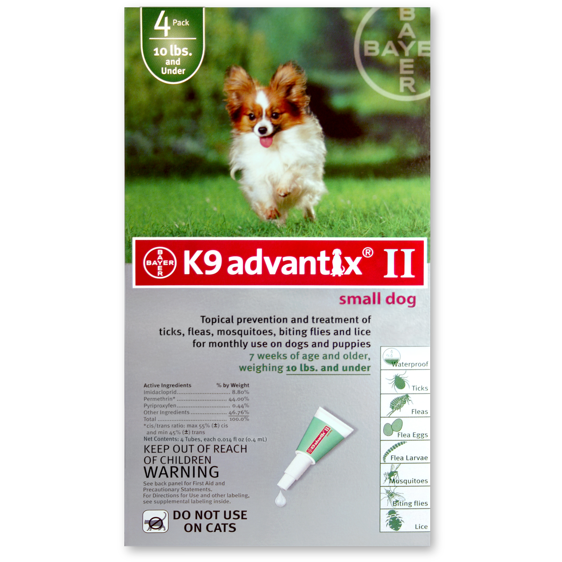 K9 Advantix® II for Dogs, 2155lbs, 6 Month, Red Pet Supplies Dog