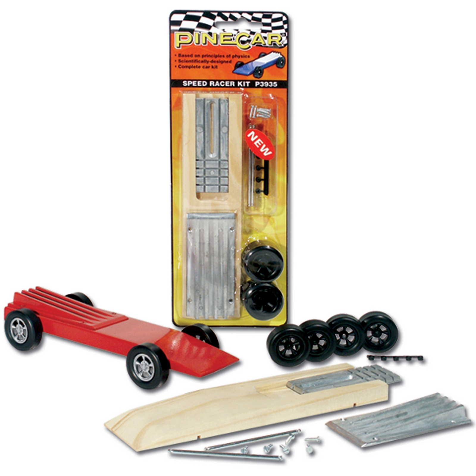 Pine Car Derby Racer Kit Blue Venom Home Crafts & Hobbies Kids