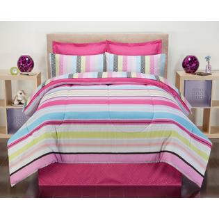 ... Carousel Stripe Bedding Set - Home - Bed & Bath - Bedding - Comforters