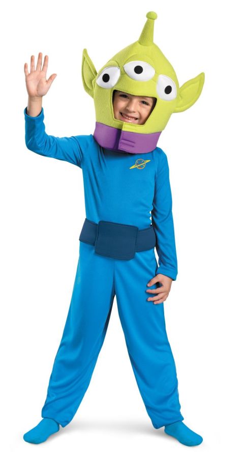 Toddlers Alien Classic Halloween Costume Size: 3T-4T
