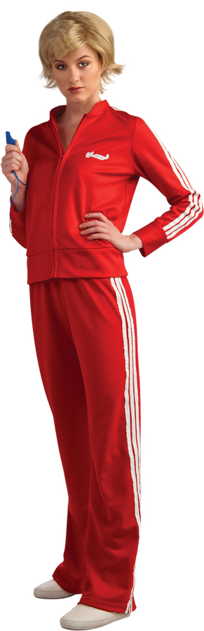 Girls Glee Red Track Suit Teen Halloween Costume Size: L