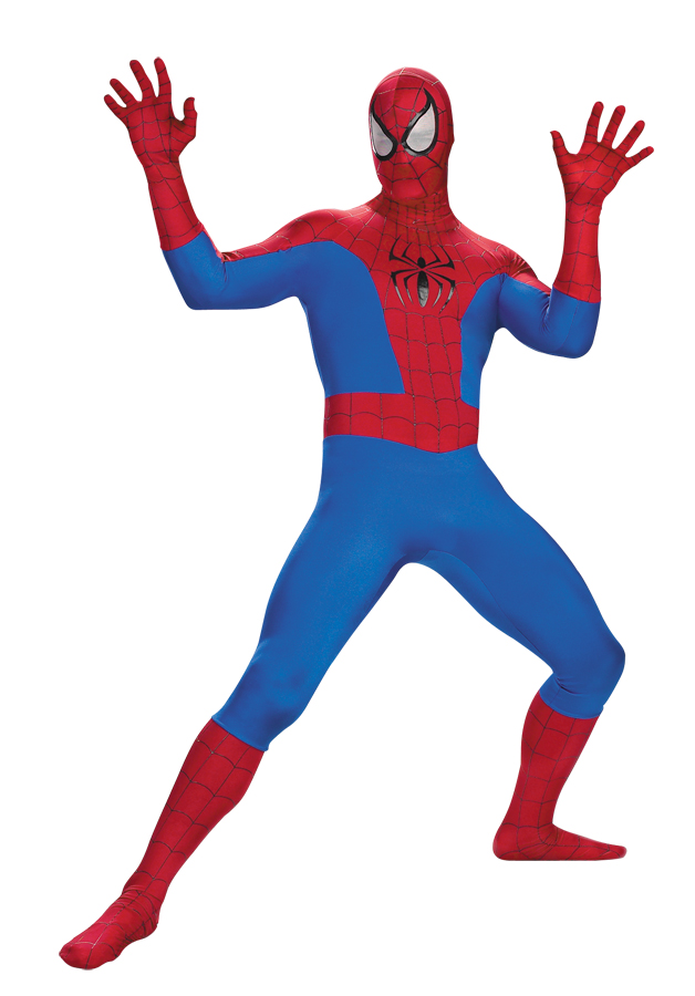 Boys Spiderman Deluxe Halloween Costume Size: XL