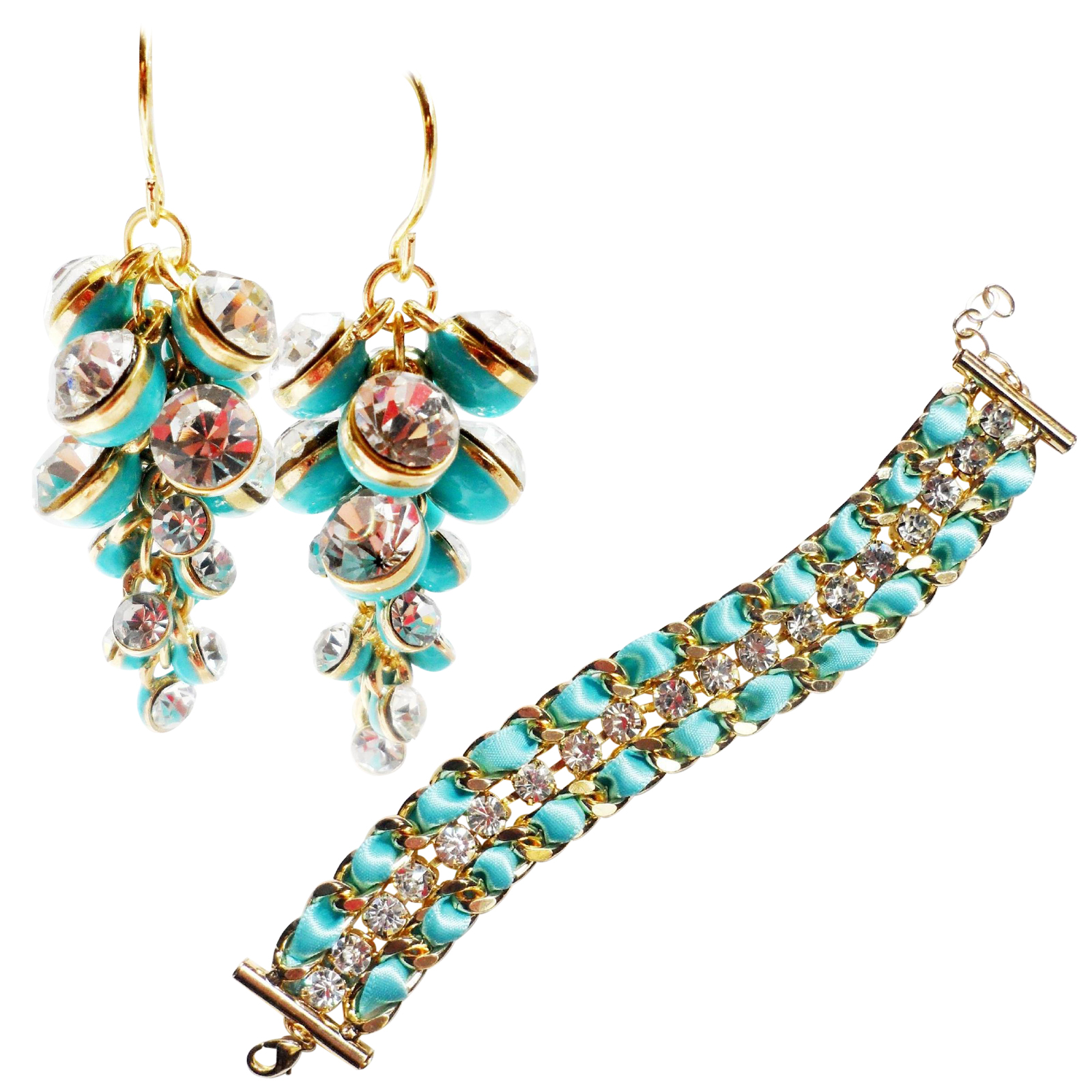 Studio S Turquoise Jeweled Accessories Bundle at Sears.com