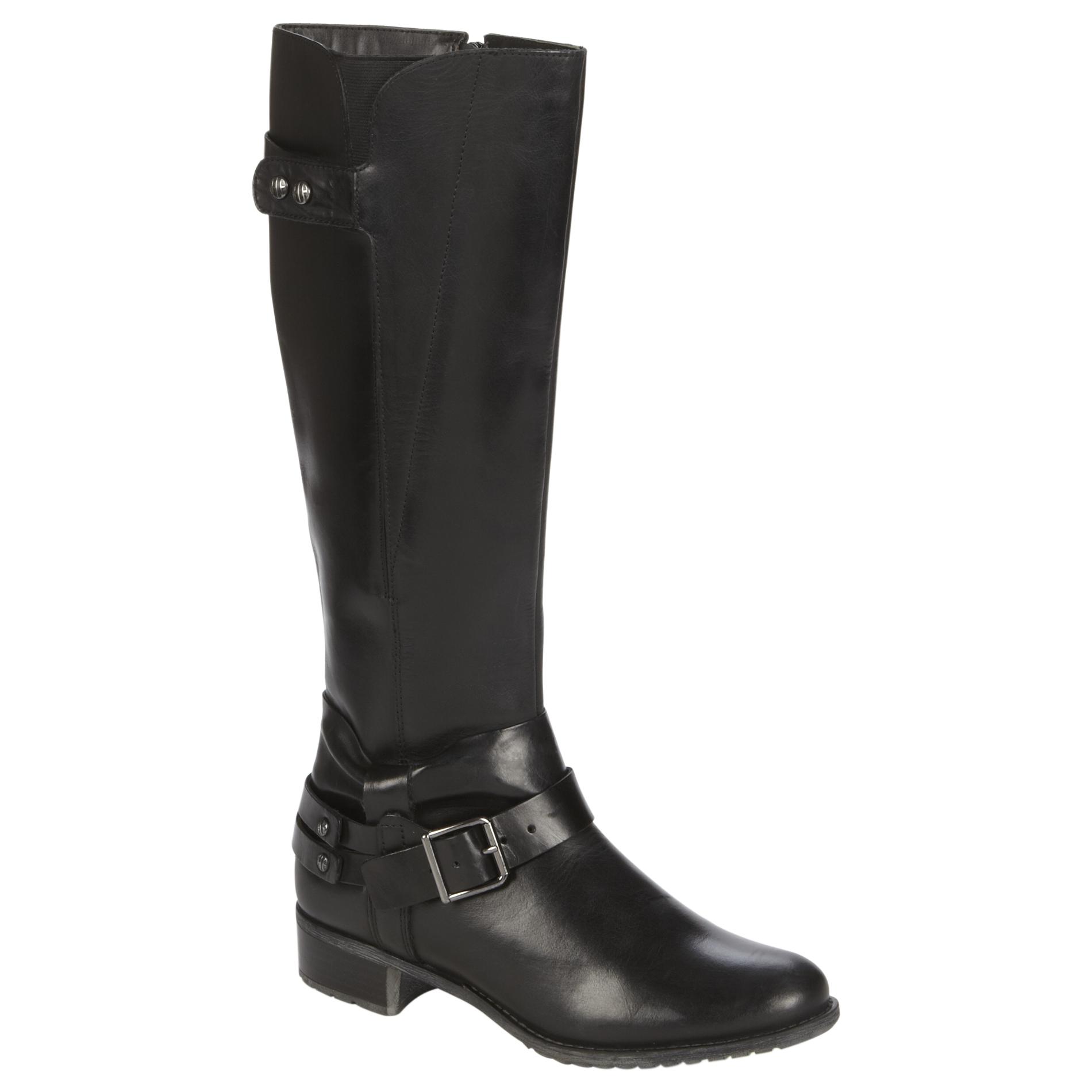 Hush Puppies Women's Tall Weather Boot Chamber - Black - Clothing ...