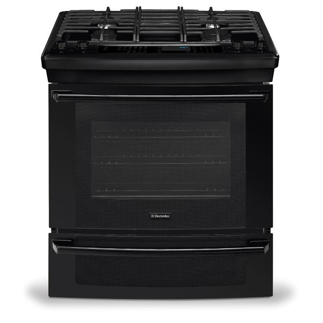 Electrolux - EI30DS55LB - 30" Slide-In Dual-Fuel Range w ...