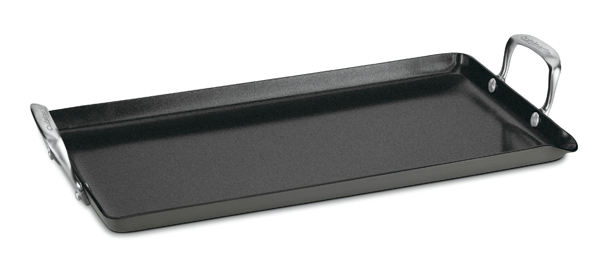 Cuisinart Green Gourmet Hard Anodized 18-Inch x 10-Inch Double Burner Griddle