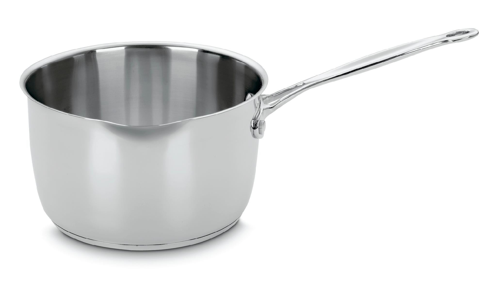 Cuisinart Chef's Classic Stainless 3-Quart Cook and Pour Saucepan with Cover