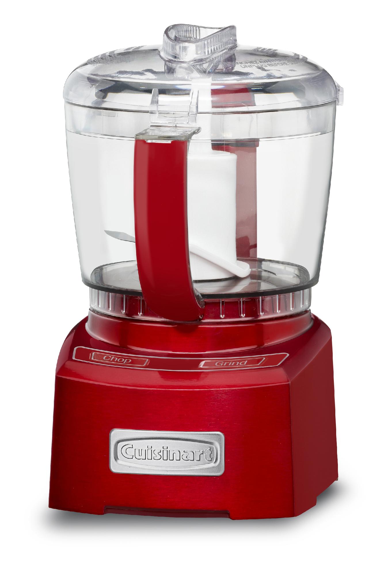 Cuisinart CH-4MR Elite Collection 4-Cup Chopper/Grinder, Metallic Red