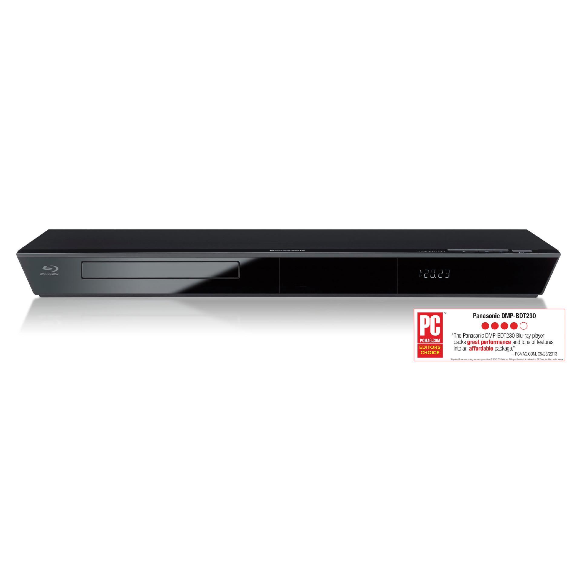 Panasonic Smart Network 3D Blu-ray Disc Player - DMP-BDT230