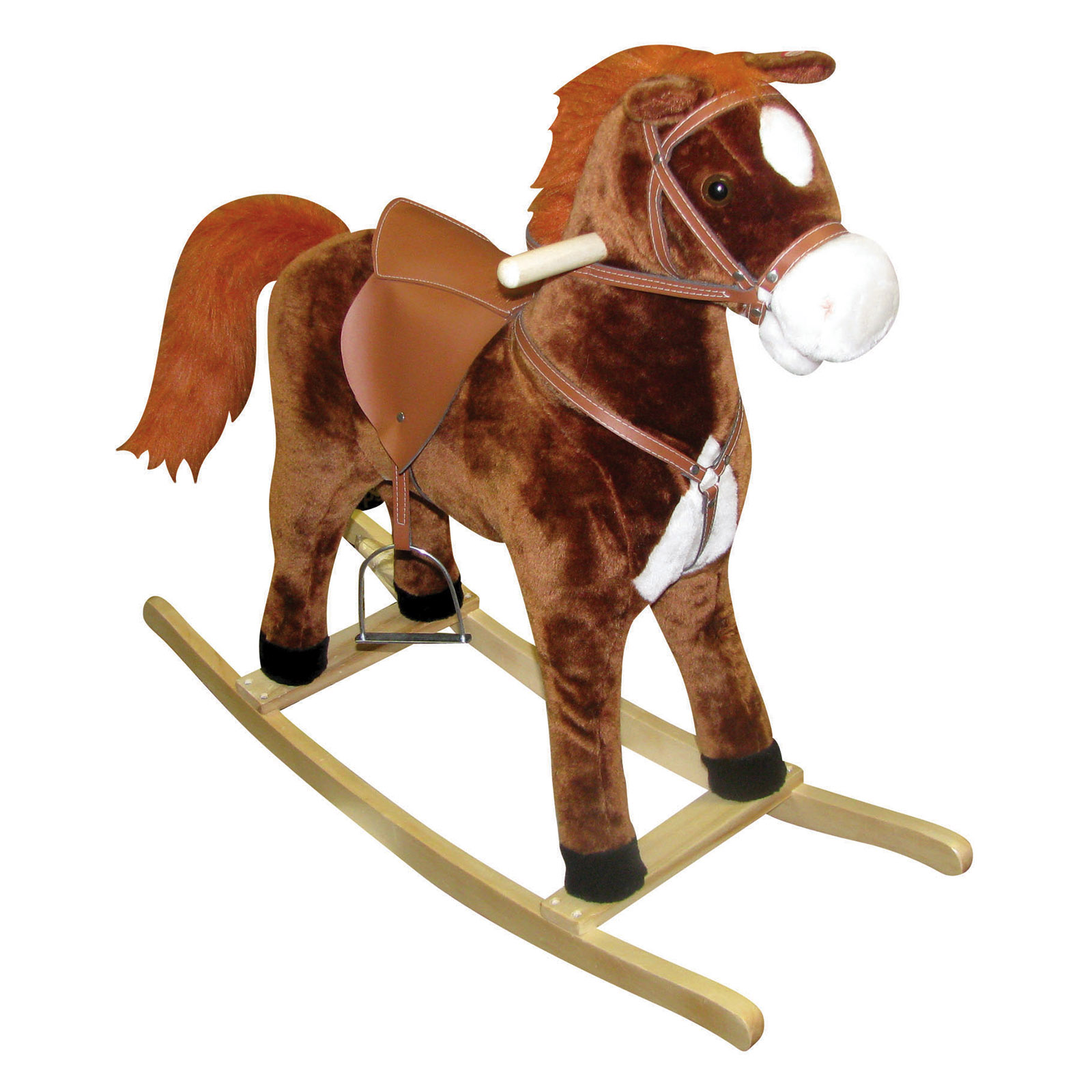 "Hercules" Large Rocking Horse (Moving Mouth & Tail)