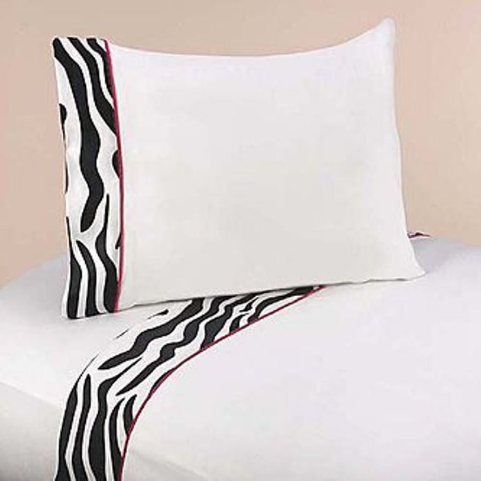 Sweet Jojo Designs Zebra Pink Collection Sheet Set at Kmart.com
