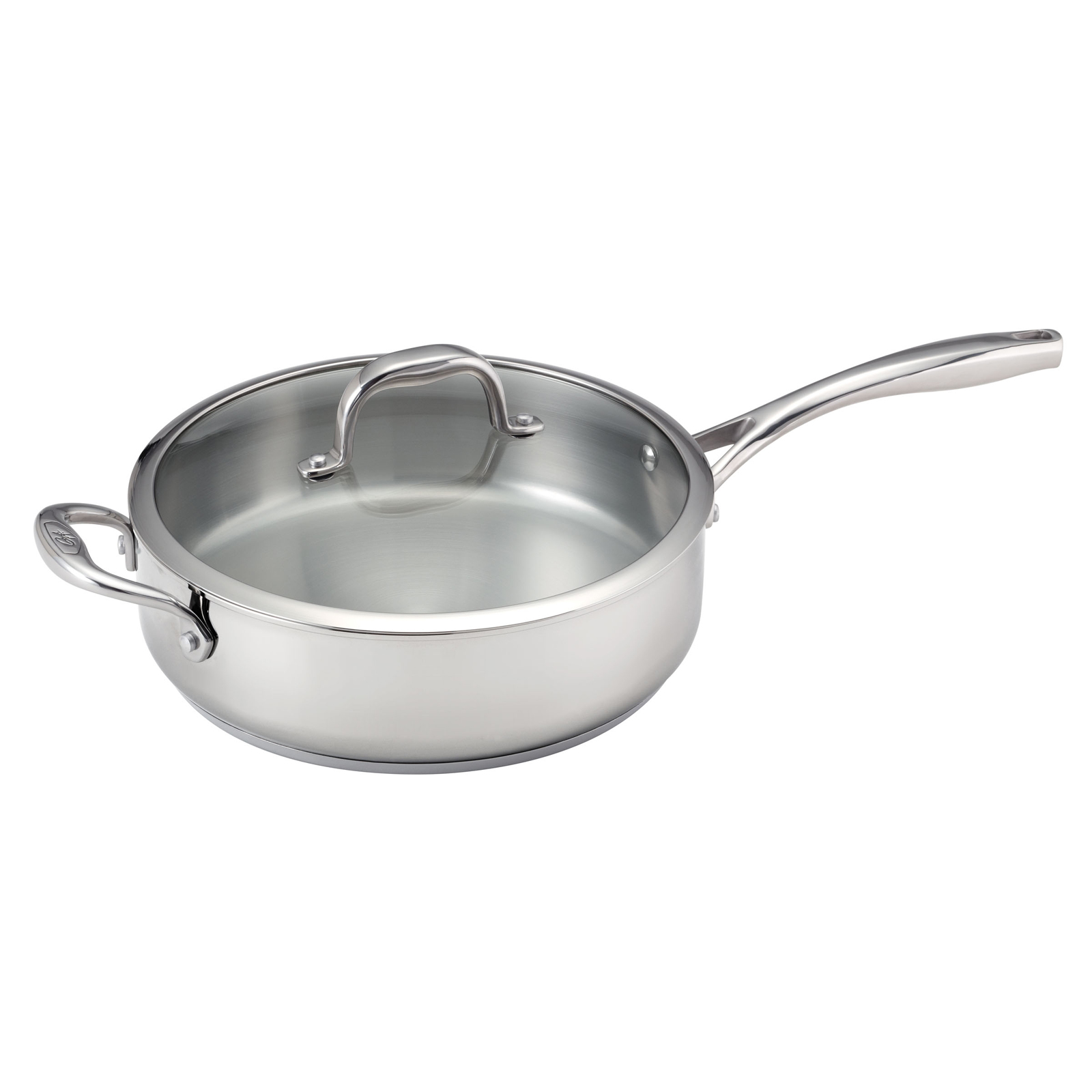 Guy Fieri 5 Quart Stainless Steel Saute Pan