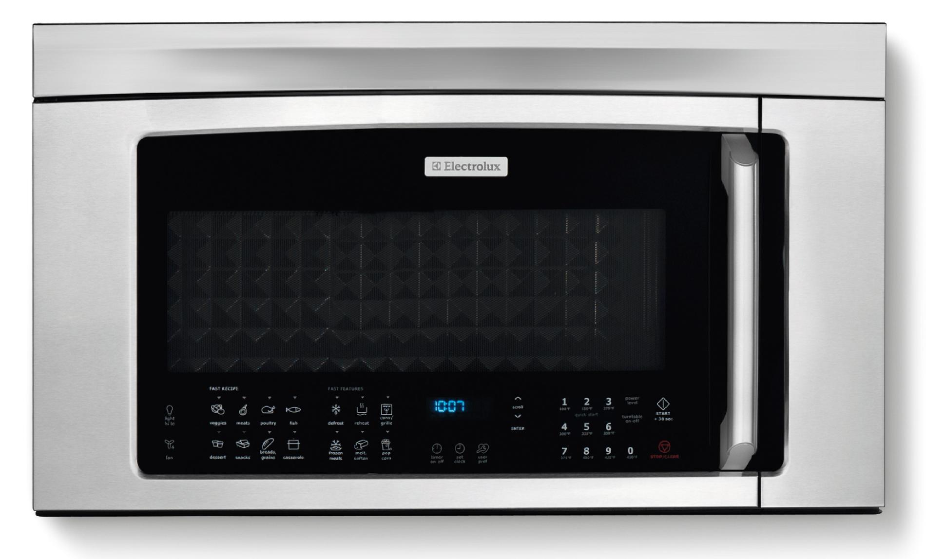 Electrolux 1.8 cu. ft. Over-the-Range Convection Microwave Oven w/ Bottom Controls - Stainless Steel