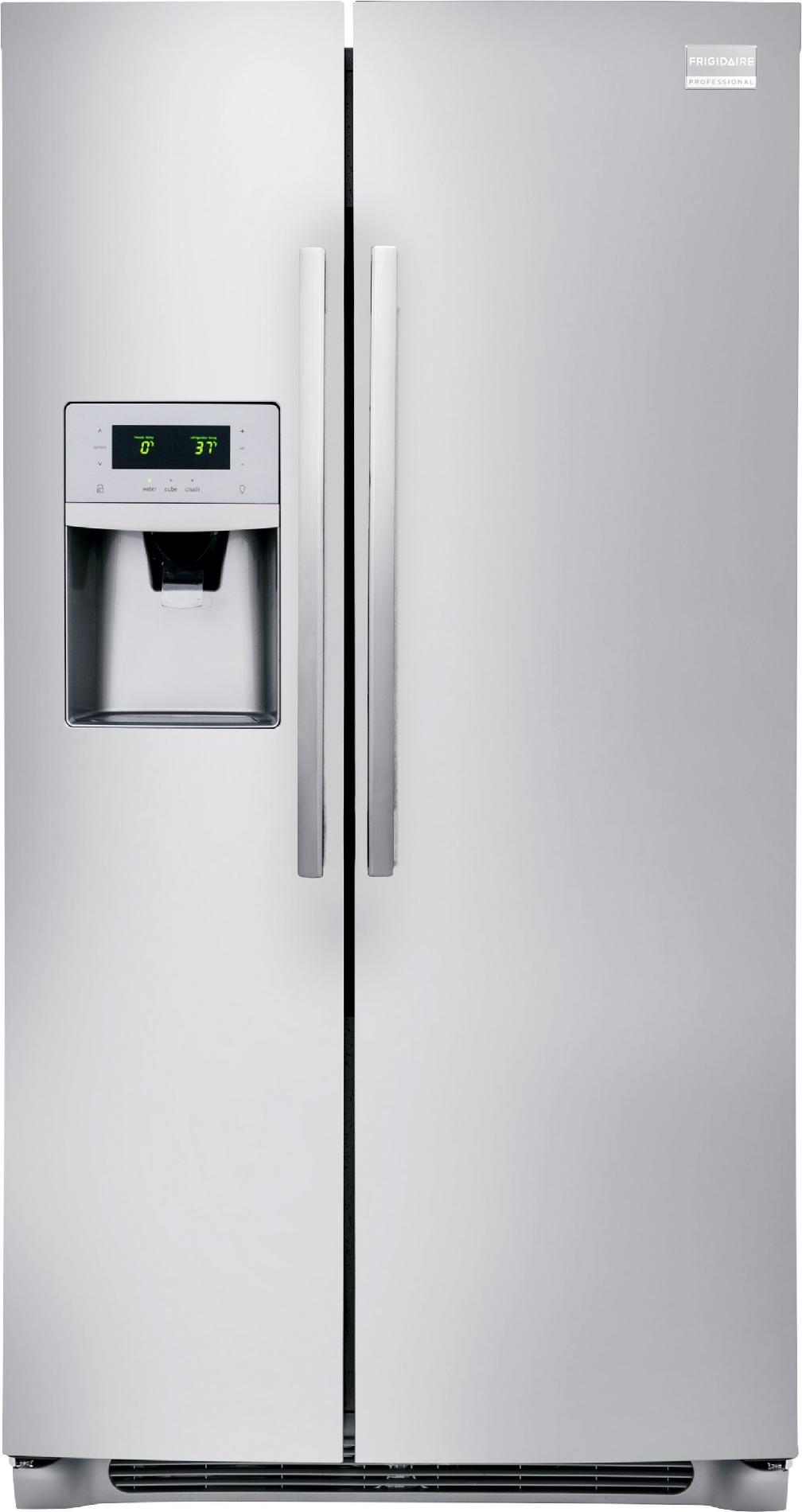 Frigidaire Professional 26.0 cu. ft. Side-by-Side Refrigerator - Stainless Steel