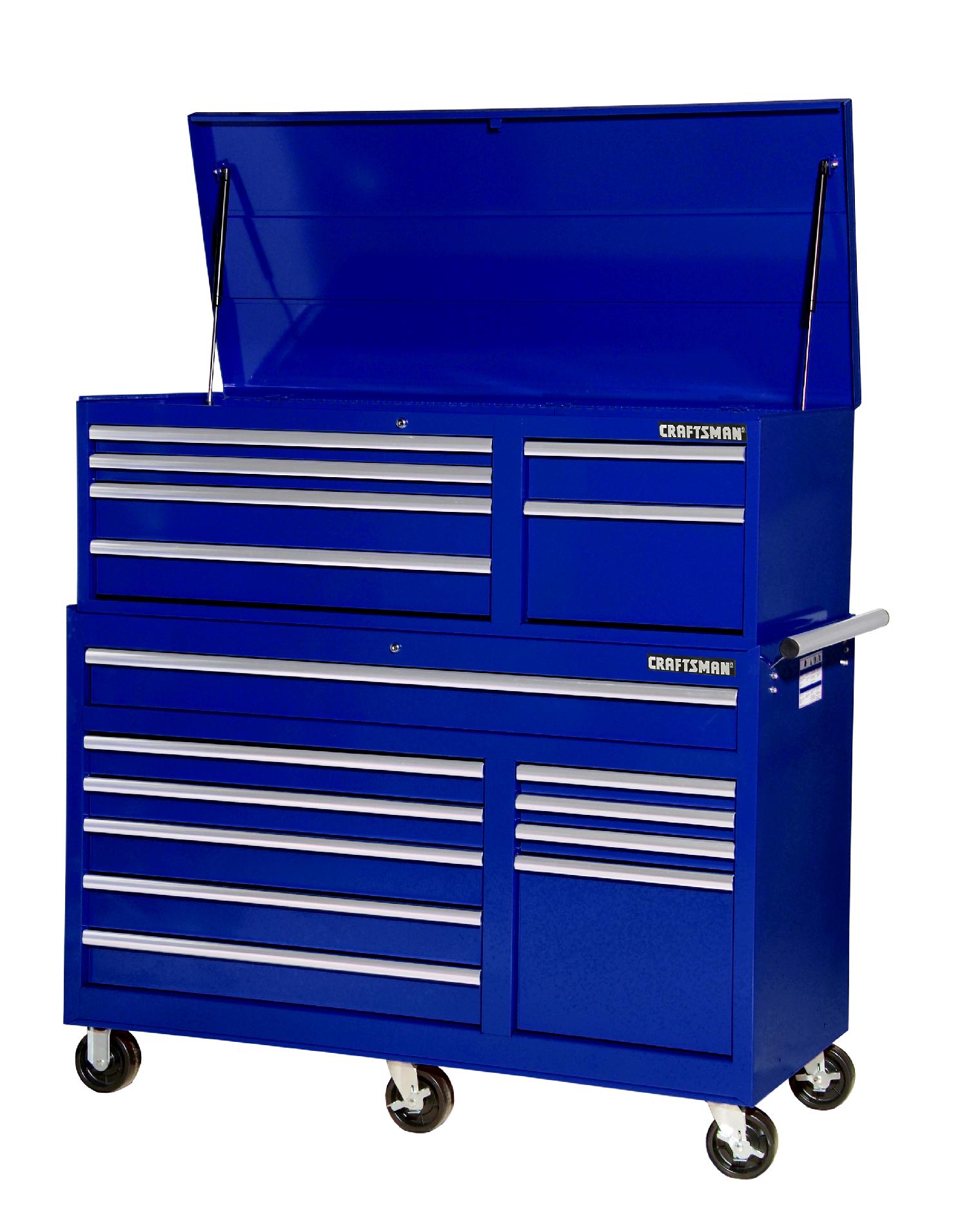 Craftsman 56-Inch 16-Drawer Tool Storage Combo  Blue