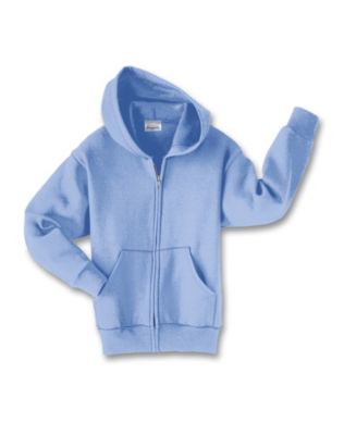 Hanes 7.8 oz Youth COMFORTBLEND EcoSmart Fleece Full-Zip Hood at Kmart.com