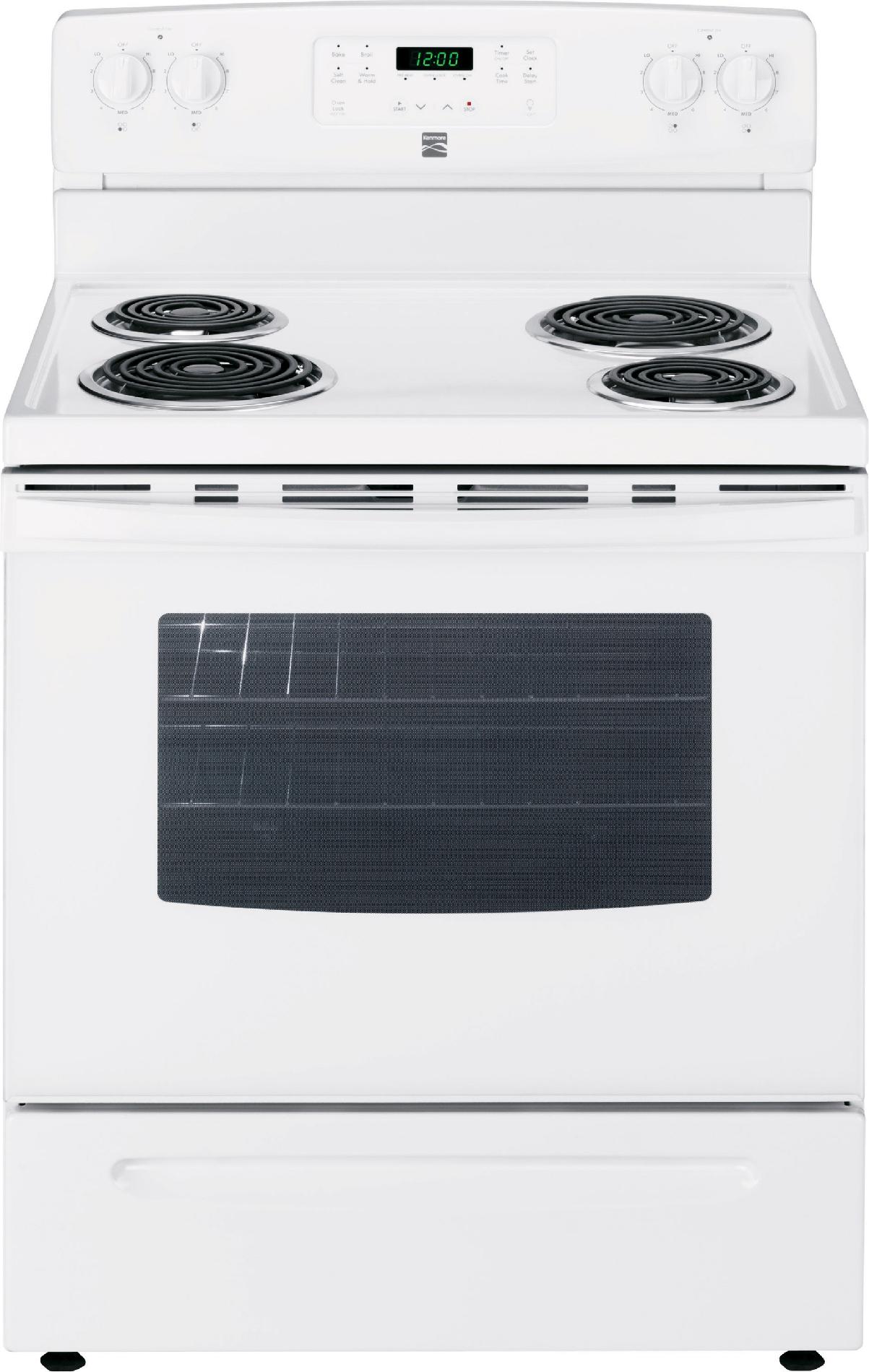 Kenmore 5.3 cu. ft. Electric Range w/ Self-Cleaning Oven - White