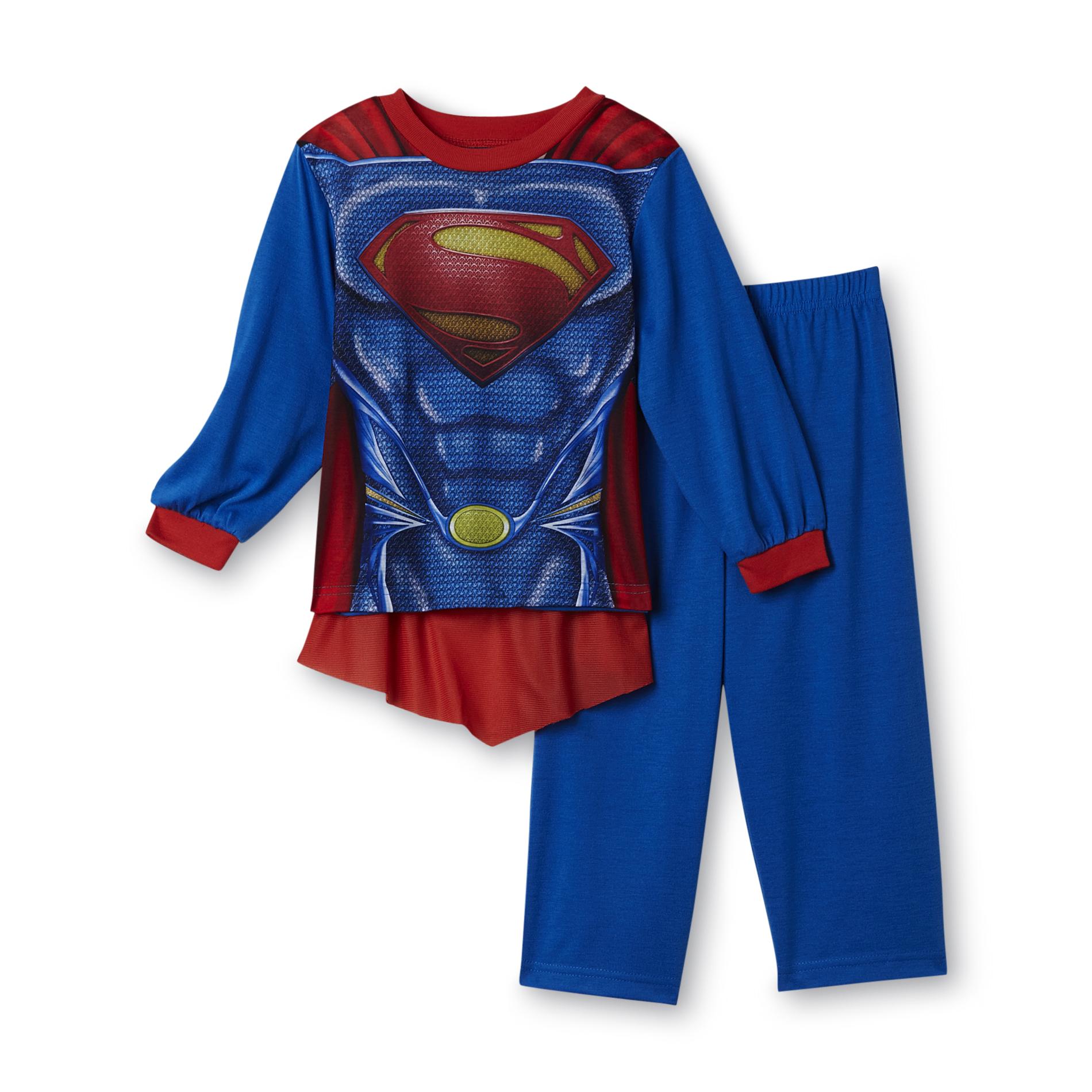 DC Comics Superman Toddler Boy's Pajamas with Cape