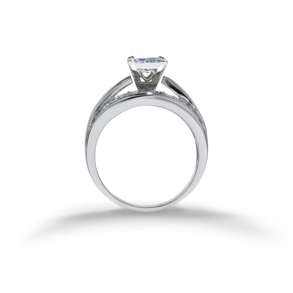 2 Cttw. Princess 14k White Gold Diamond Engagement Ring