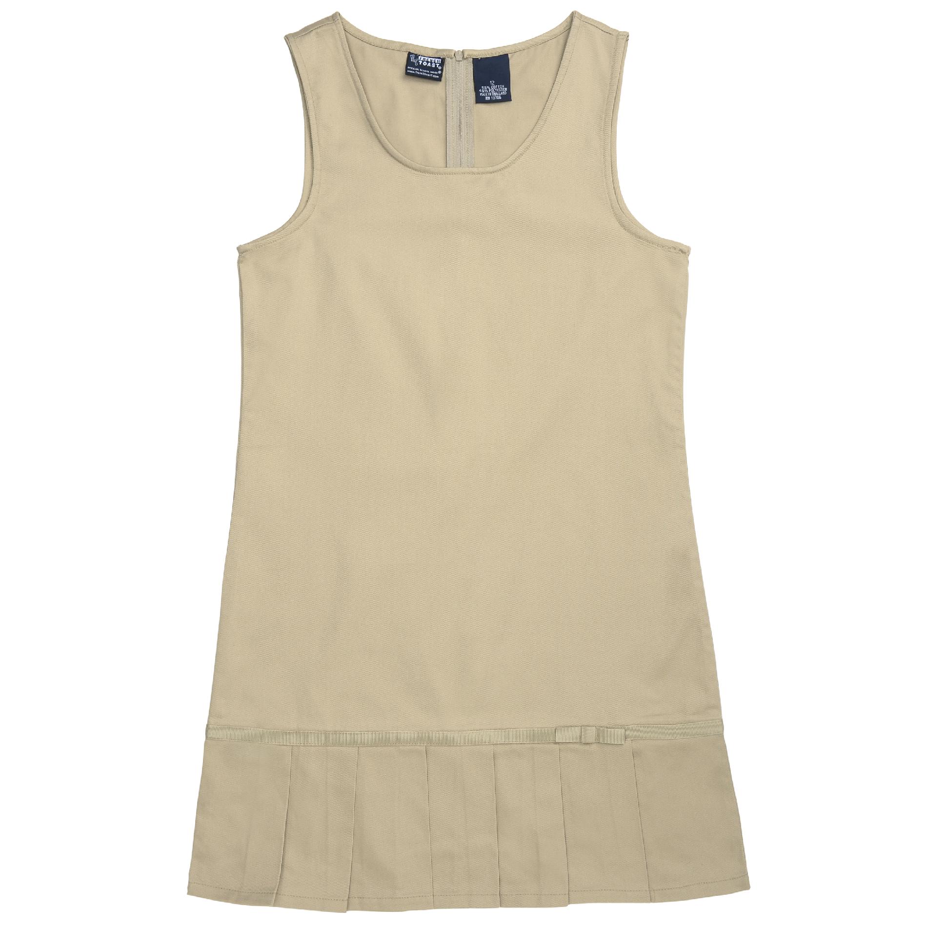 At School by French Toast TwinBuckle Tab Jumper (Khaki) Kids Kids' Clothing Girls