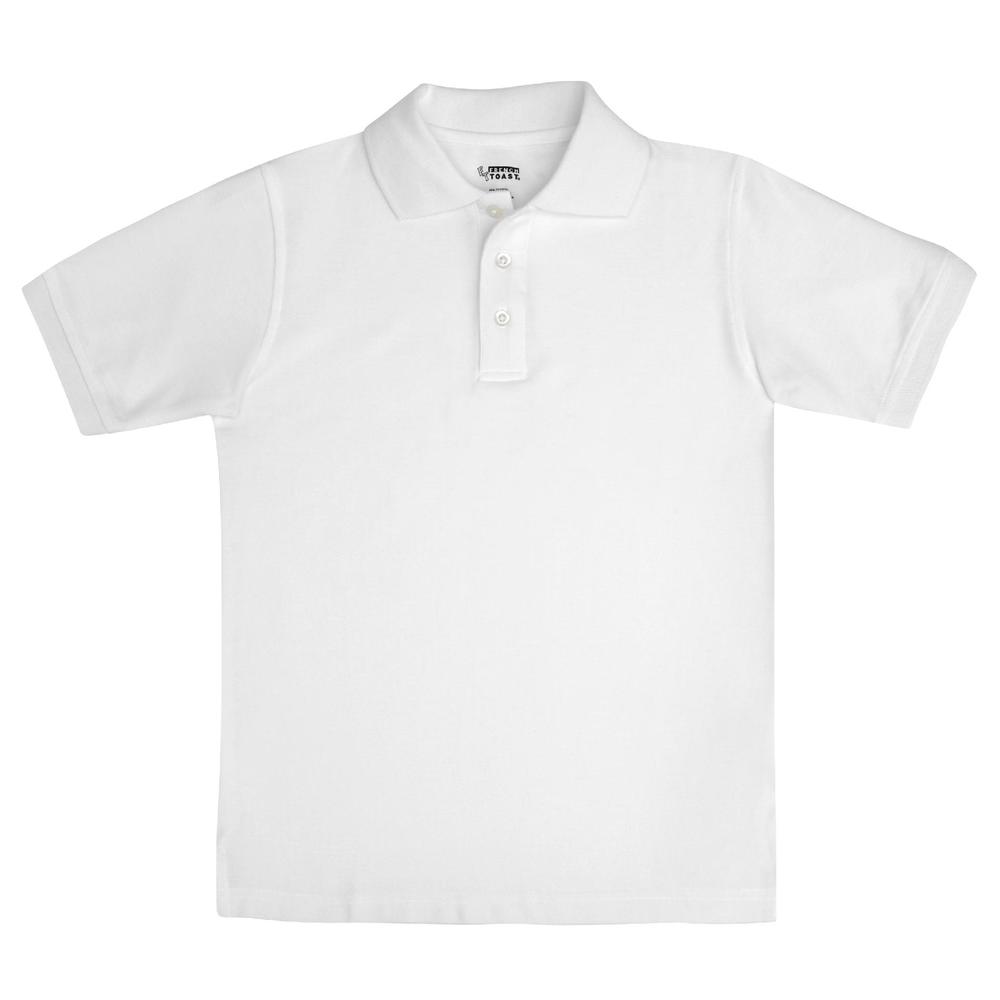 Unisex Plus/Husky Short Sleeve Pique Polo Shirt