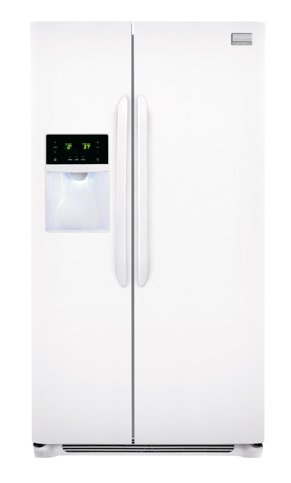 Frigidaire Gallery 26.0 cu. ft. Side-by-Side Refrigerator - White