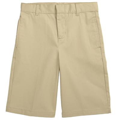 Boys Flat Front Adjustable Waist Shorts