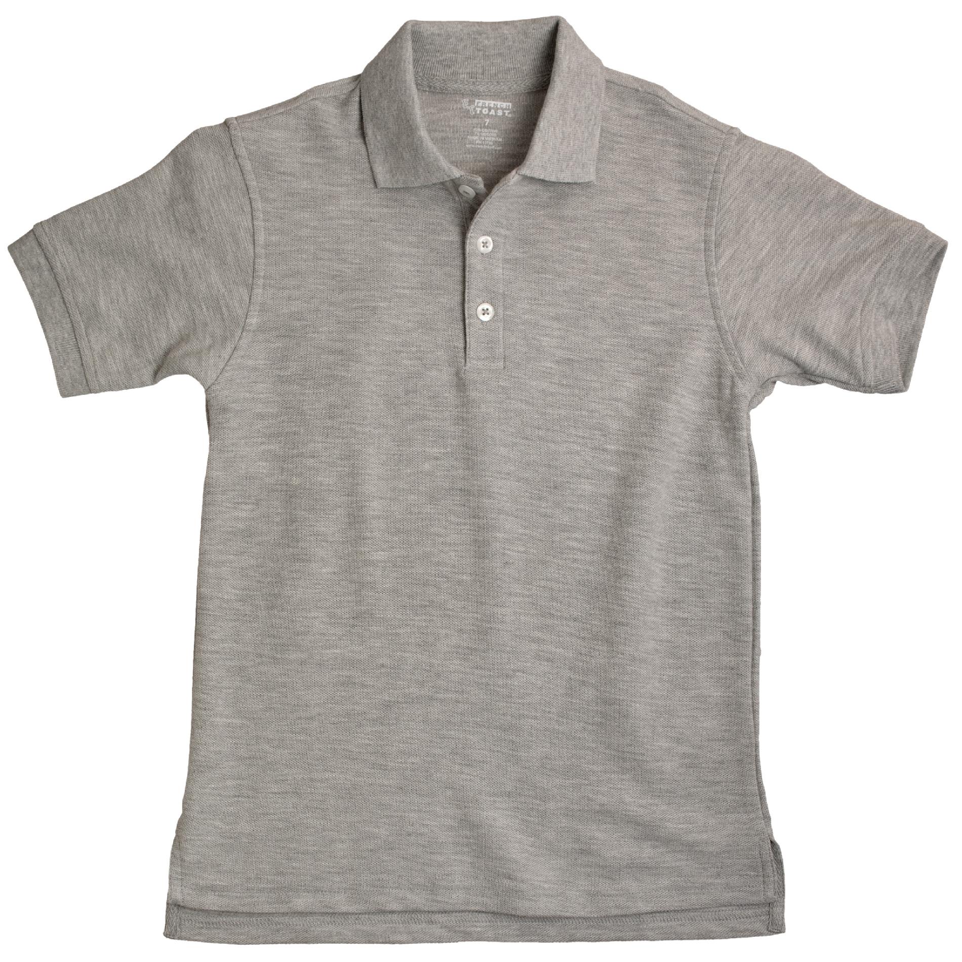 Unisex Teen Short Sleeve Pique Polo Shirt