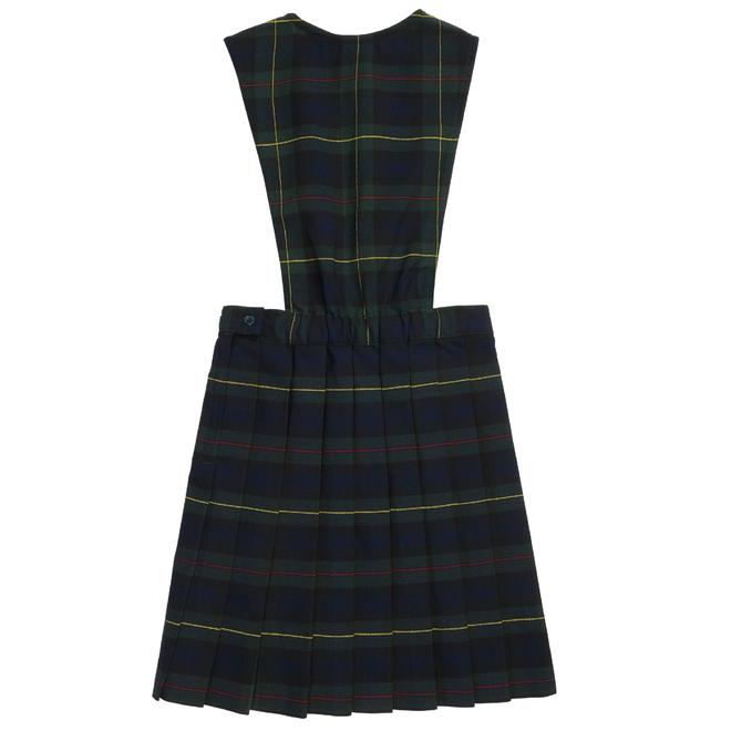 At School by French Toast Green Plaid VNeck Pleated Jumper Clothing