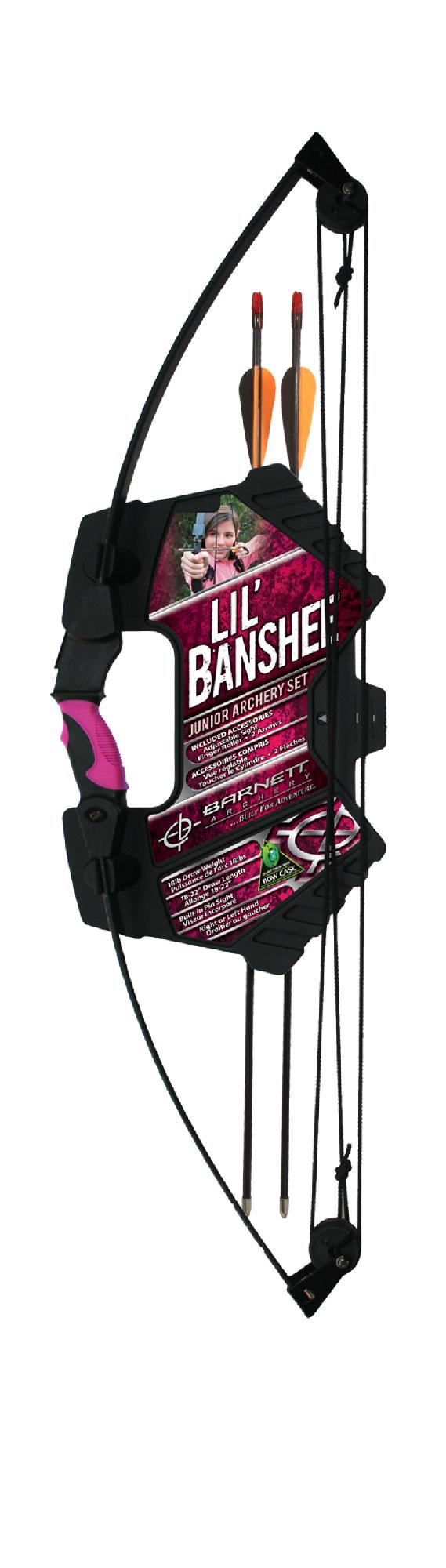 Lil' Banshee Jr. Compound Archery Set - Pink