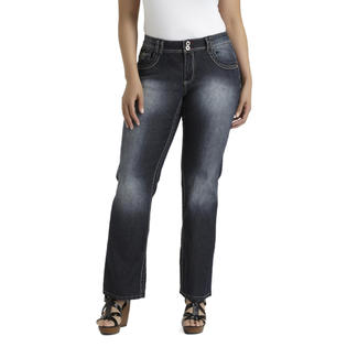 Angels Women's Plus Bootcut Jeans - Clothing, Shoes & Jewelry - Clothing - Women's Clothing 